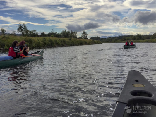 Canoeing Caledonian Canal
